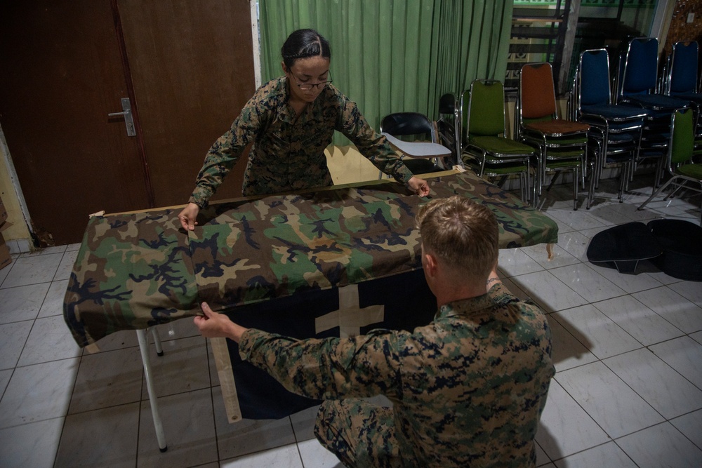 MRF-SEA Chaplain service in Indonesia