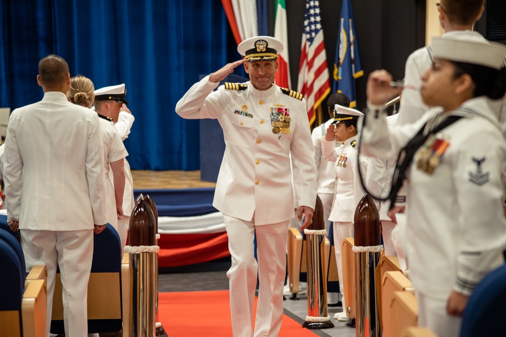 CTF-69 Change Of Command Ceremony