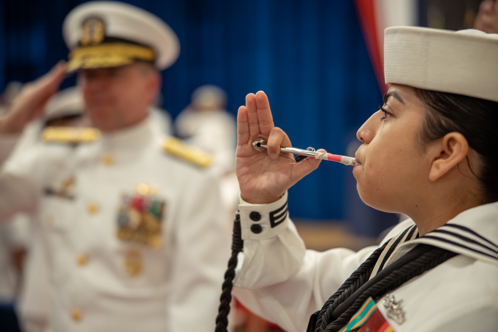 CTF-69 Change Of Command Ceremony