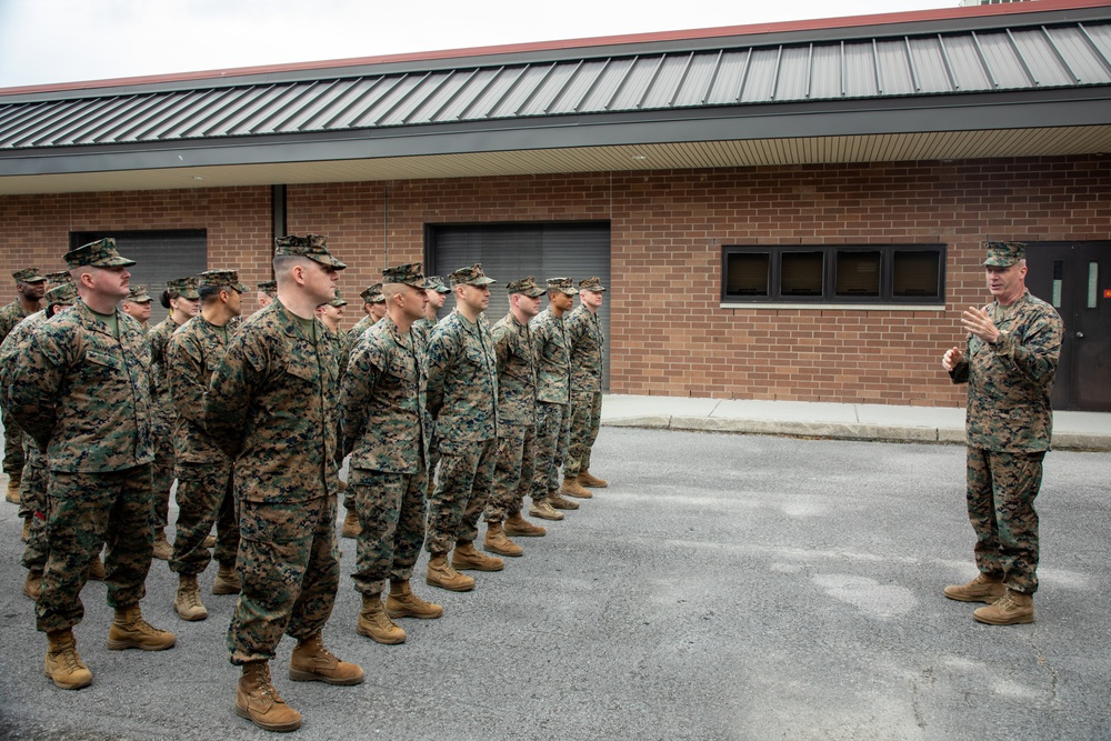 Marine from Chicago promoted by general