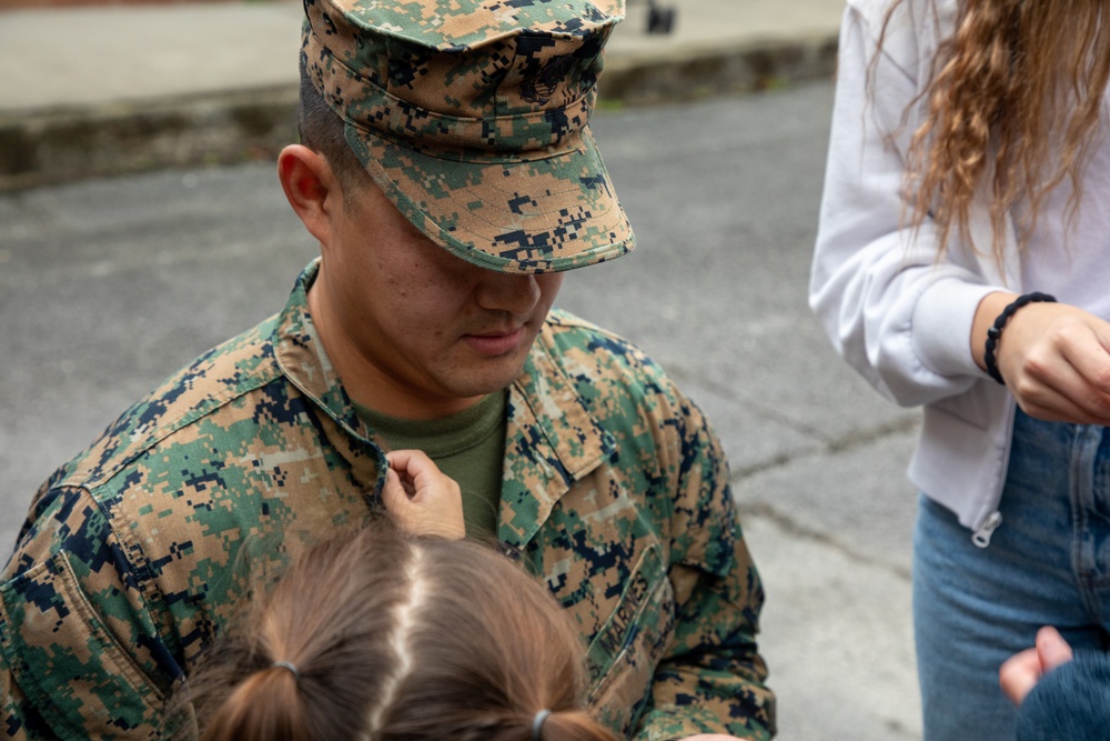 Marine from Chicago promoted by general