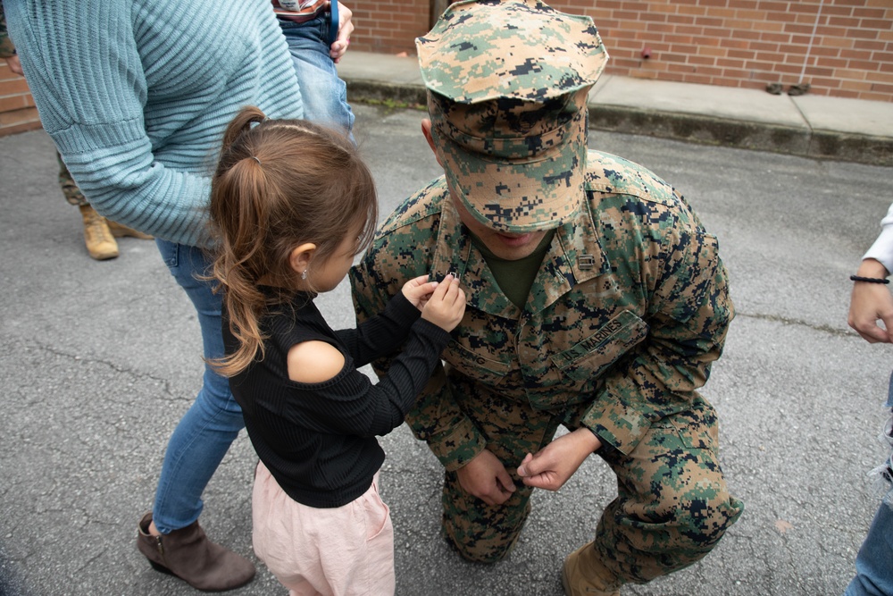 Marine from Chicago promoted by general