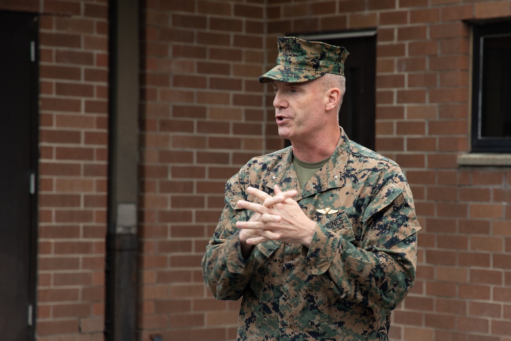 Marine from Chicago promoted by general