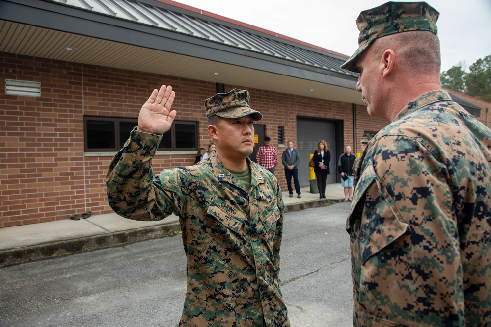 Marine from Chicago promoted by general