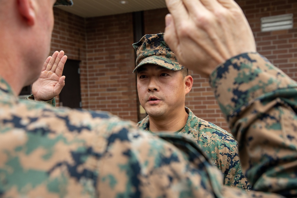 Marine from Chicago promoted by general