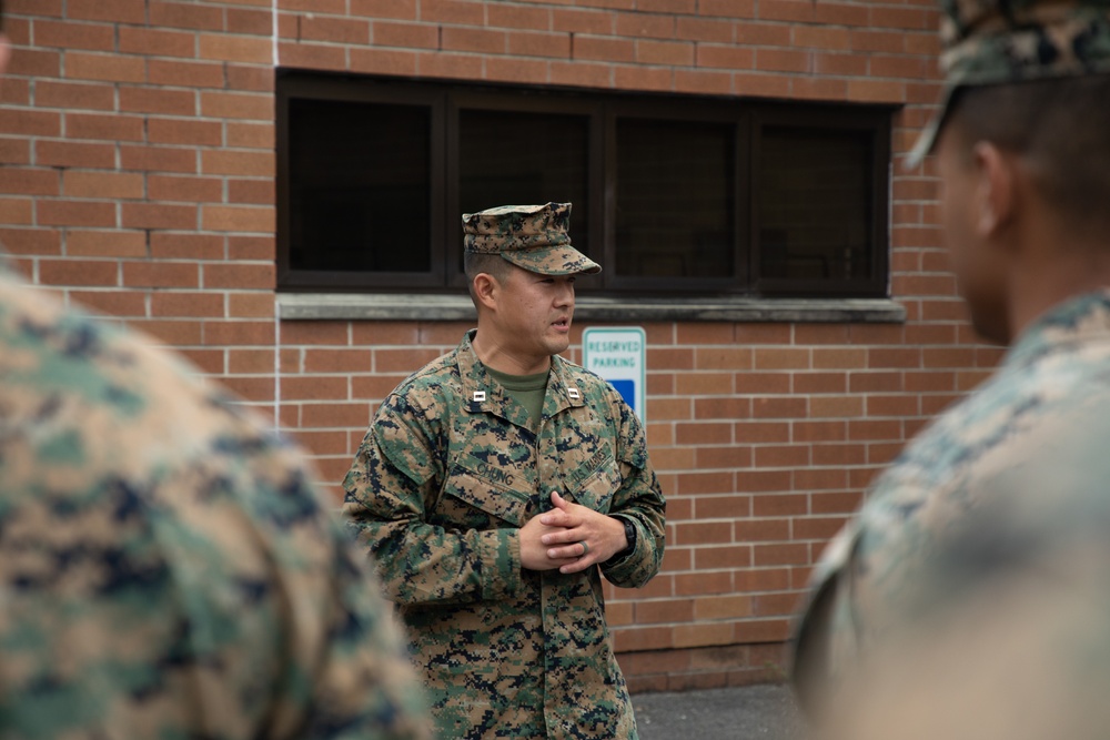 Marine from Chicago promoted by general