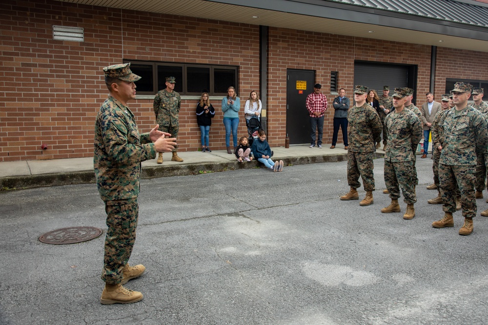 Marine from Chicago promoted by general