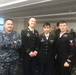 A couple in uniform