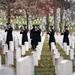 Military Funeral Honors with Funeral Escort are Conducted for U.S. Army Capt. George Terry in Memorial Section H