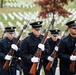 Military Funeral Honors with Funeral Escort are Conducted for U.S. Army Capt. George Terry in Memorial Section H