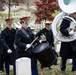 Military Funeral Honors with Funeral Escort are Conducted for U.S. Army Capt. George Terry in Memorial Section H