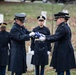 Military Funeral Honors with Funeral Escort are Conducted for U.S. Army Capt. George Terry in Memorial Section H