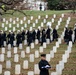 Military Funeral Honors with Funeral Escort are Conducted for U.S. Army Capt. George Terry in Memorial Section H