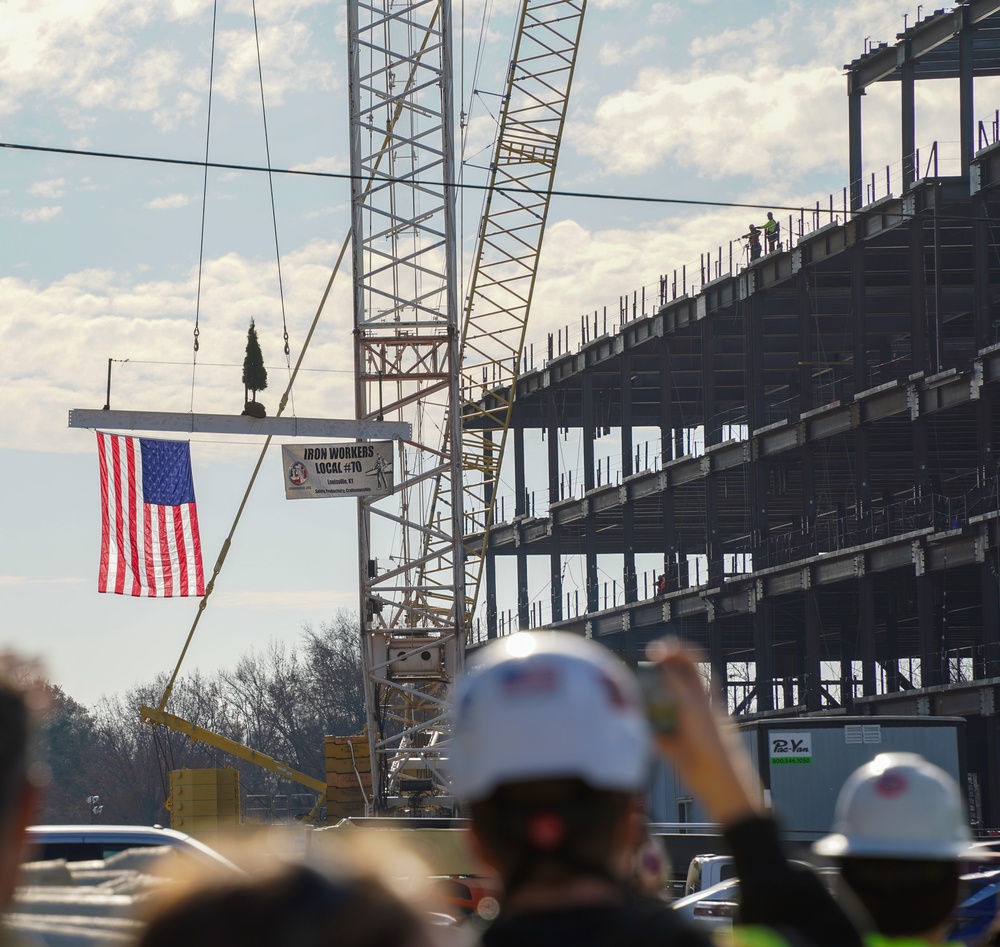 Louisville VA Medical Center reaches “Topping Out” milestone