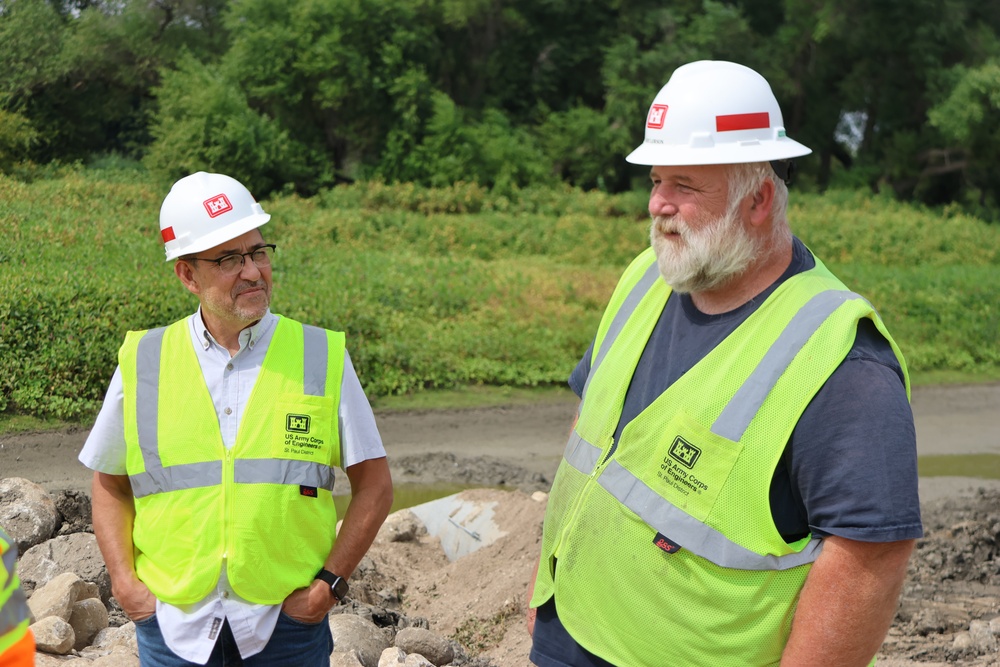 Drayton Dam project is nearing completion