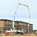 December 2023 construction operations for $28.08 million barracks project at Fort McCoy