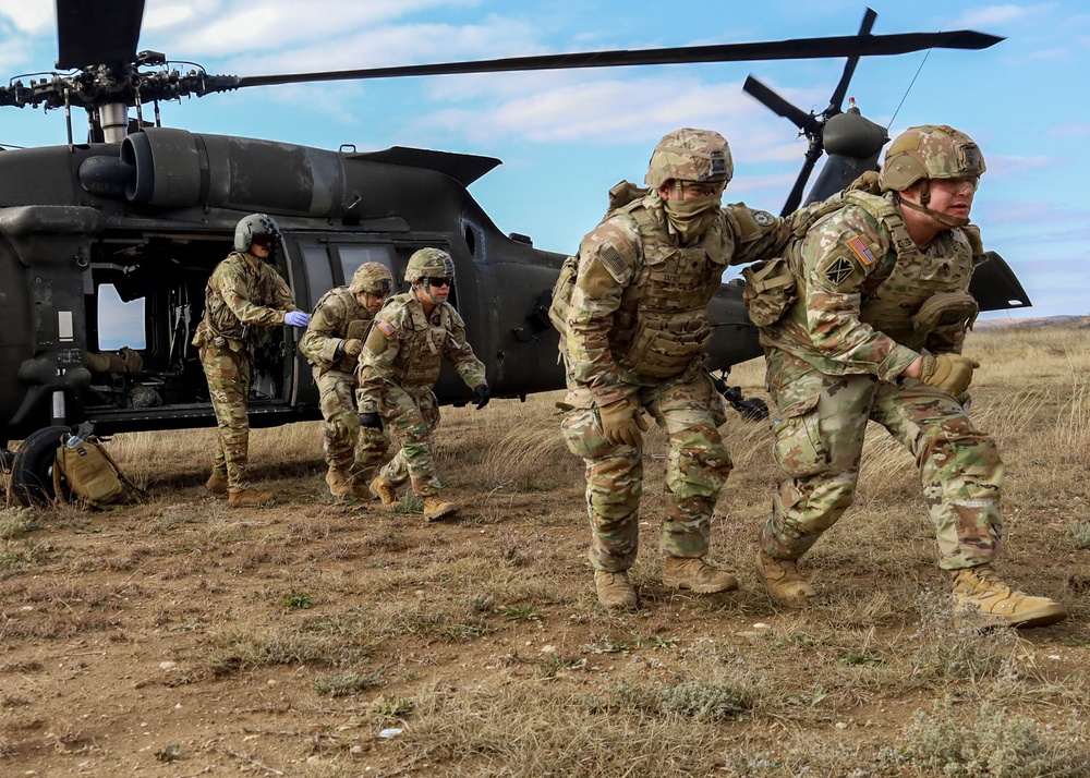 U.S. Army Conducts Medical Evacuation Training during Brave Partner 23