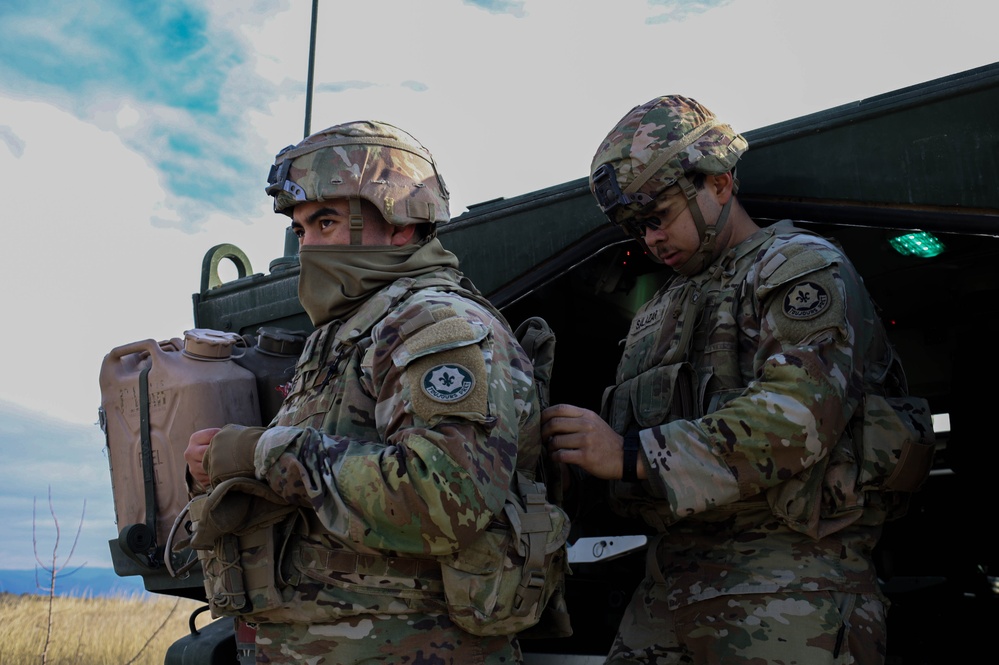 U.S. Army Conducts Medical Evacuation Training during Brave Partner 23