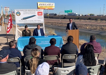 Gila River Indian Community, LA District sign historic agreement