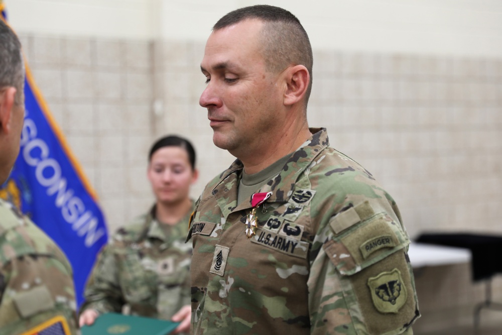 Wisconsin Army Guard brigade installs new senior enlisted leader