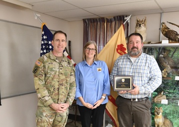 Fort Drum’s Natural Resources Branch awarded for environmental stewardship