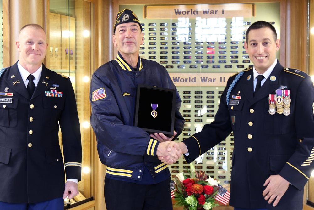 Red Arrow veteran finally awarded Purple Heart medal