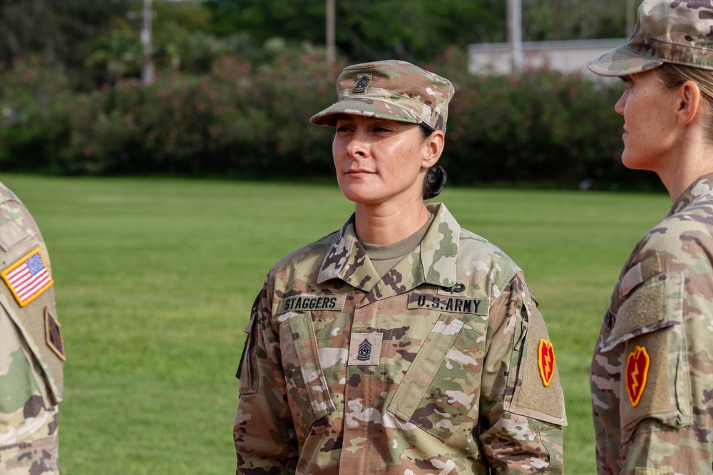 CSM Staggers Change of Responsibility