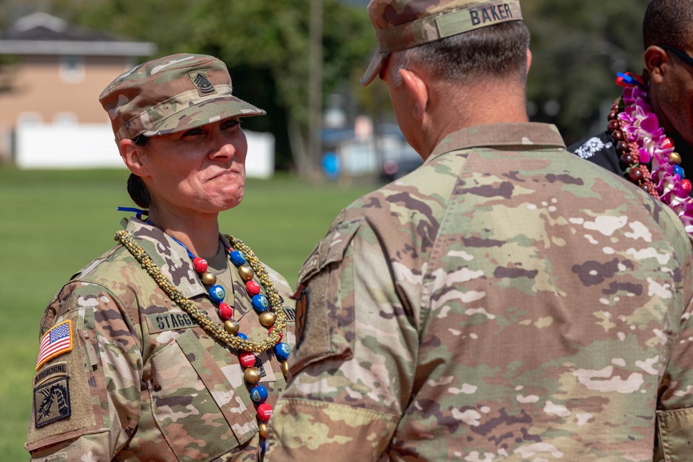 CSM Staggers Change of Responsibility