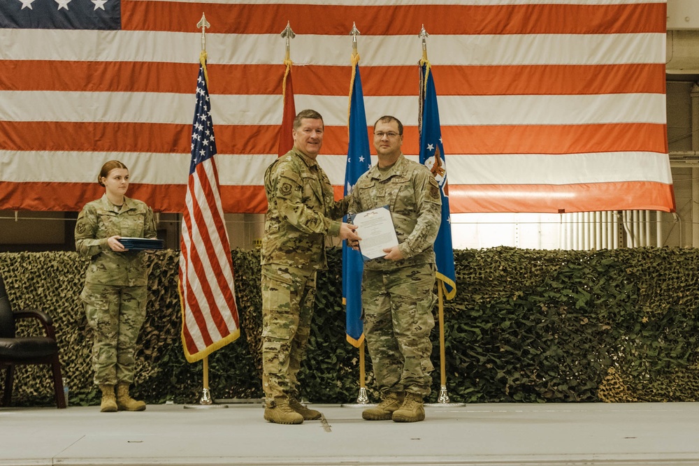 Airmen are recognized at base wide awards ceremony