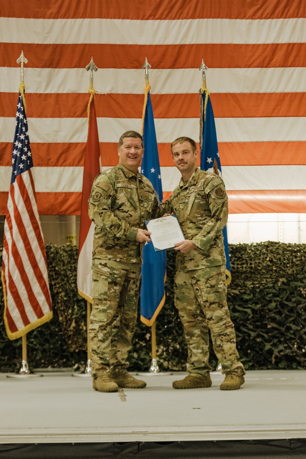 Airmen are recognized at base wide awards ceremony