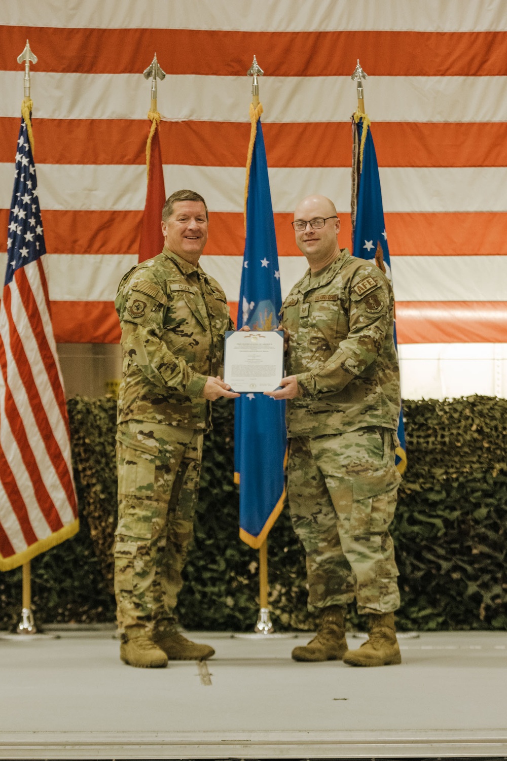 Airmen are recognized at base wide awards ceremony
