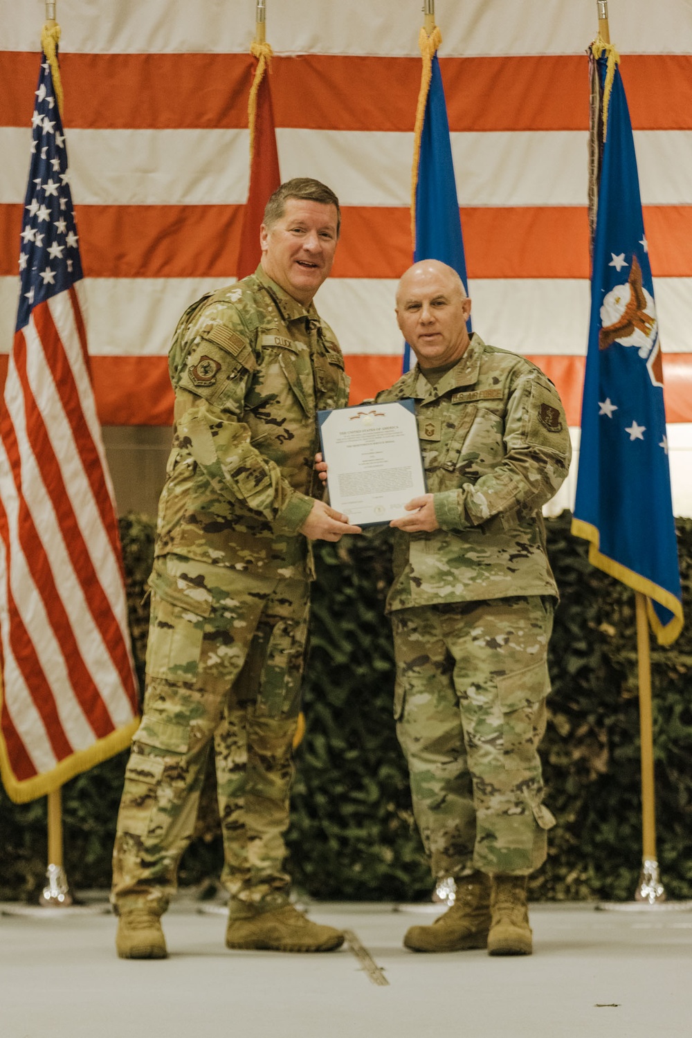 Airmen are recognized at base wide awards ceremony