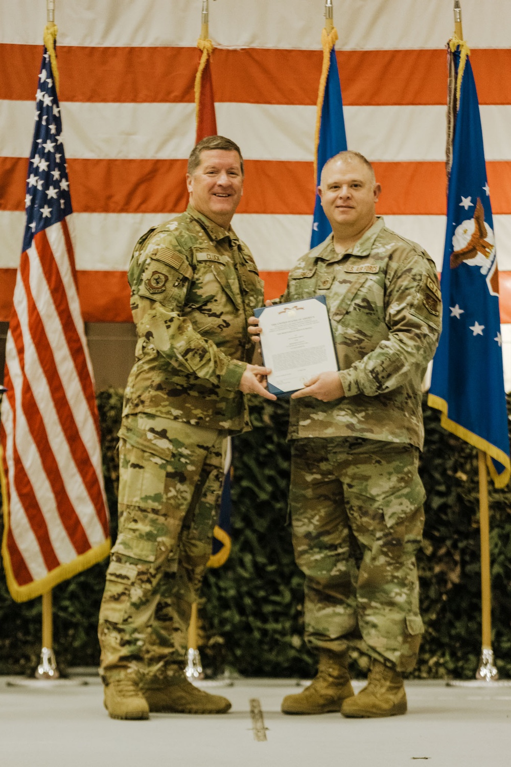 Airmen are recognized at base wide awards ceremony