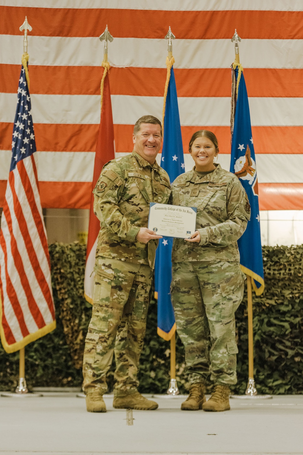 Airmen are recognized at base wide awards ceremony