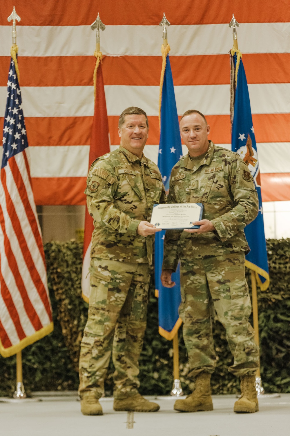 Airmen are recognized at base wide awards ceremony