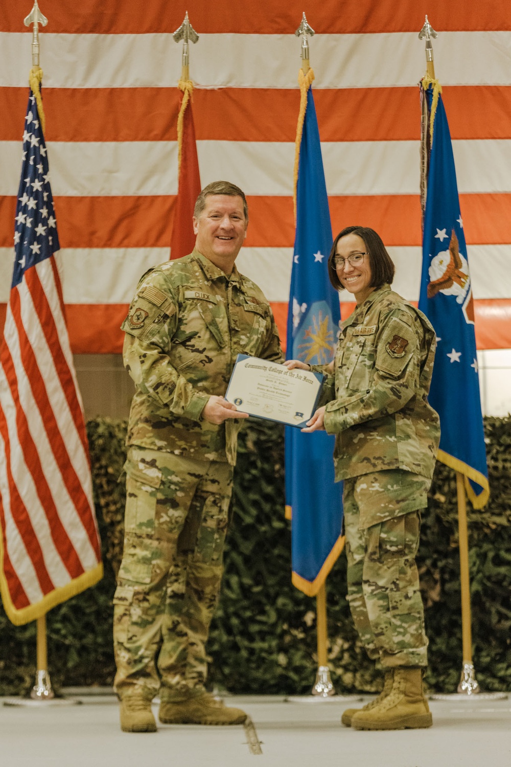 Airmen are recognized at base wide awards ceremony