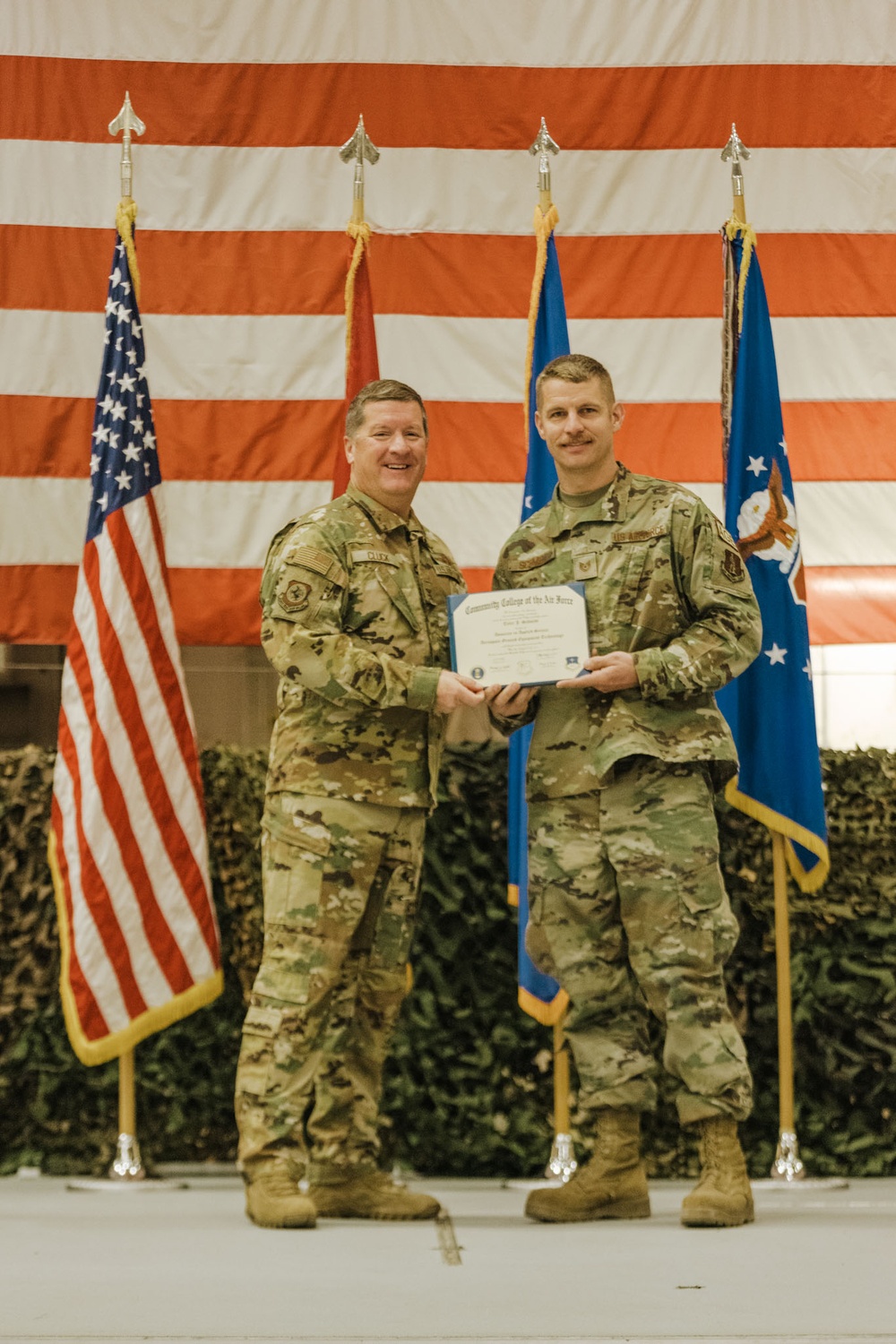 Airmen are recognized at base wide awards ceremony