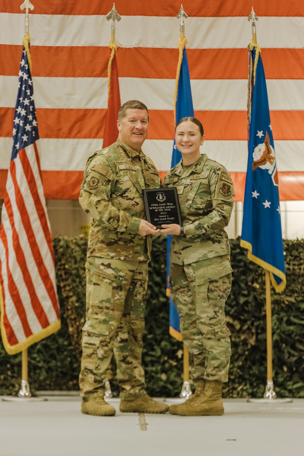 Airmen are recognized at base wide awards ceremony