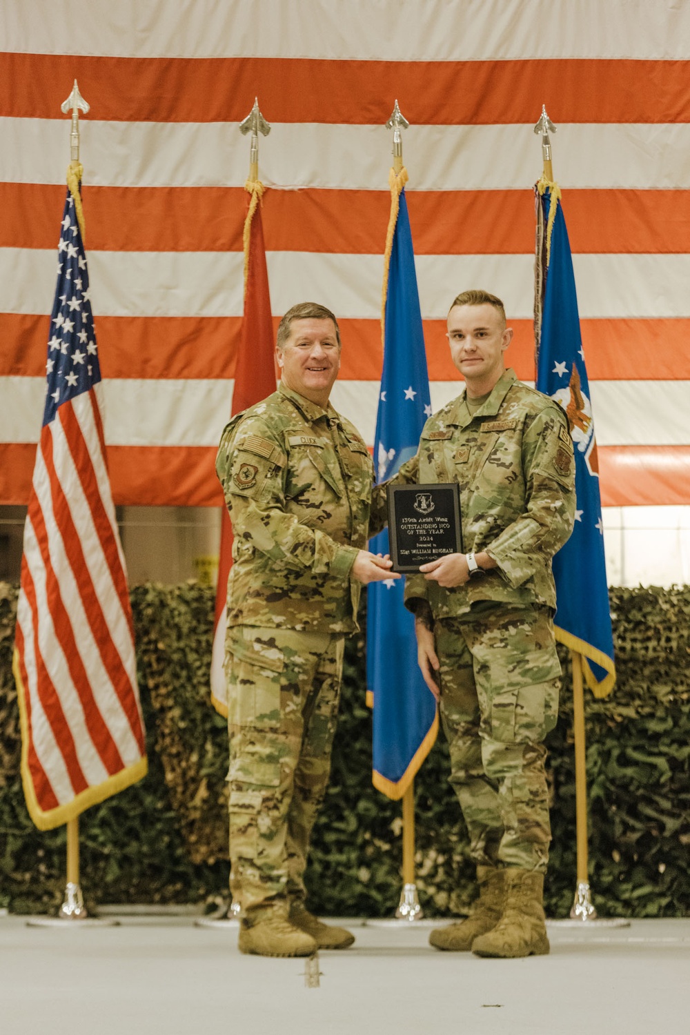 Airmen are recognized at base wide awards ceremony