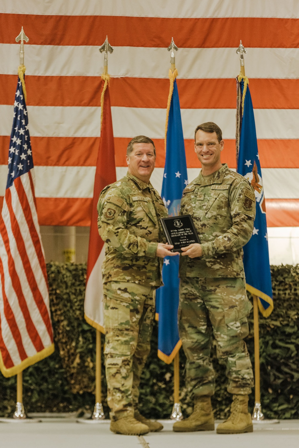 Airmen are recognized at base wide awards ceremony