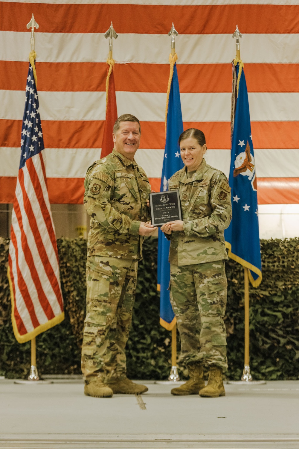 Airmen are recognized at base wide awards ceremony