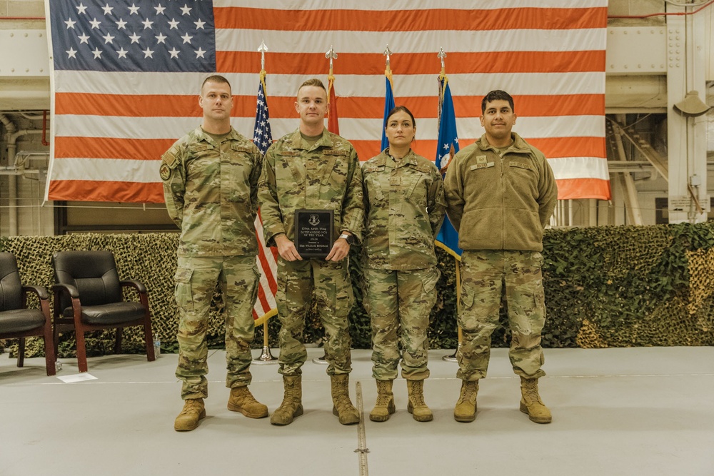 Airmen are recognized at base wide awards ceremony