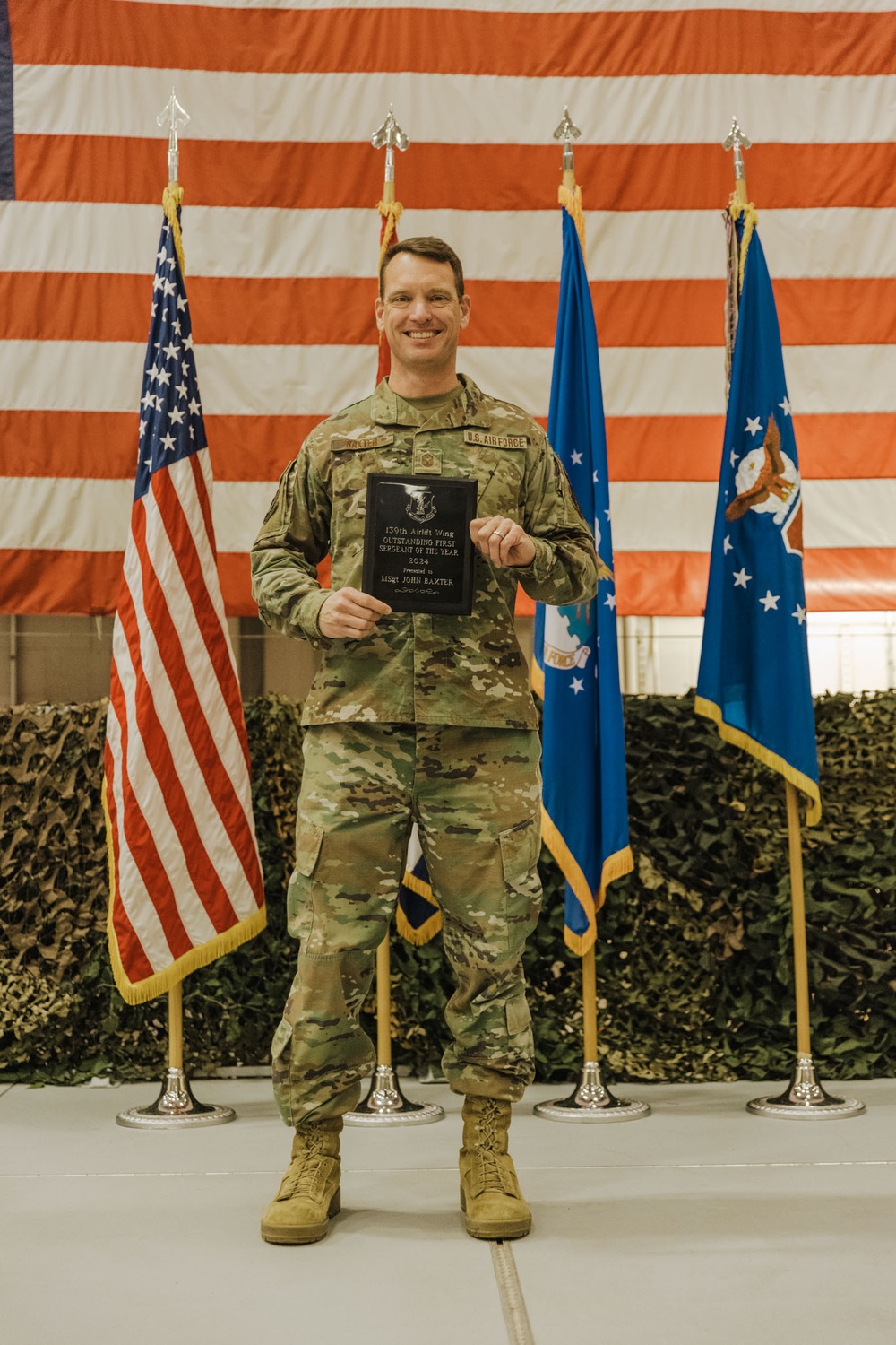 Airmen are recognized at base wide awards ceremony
