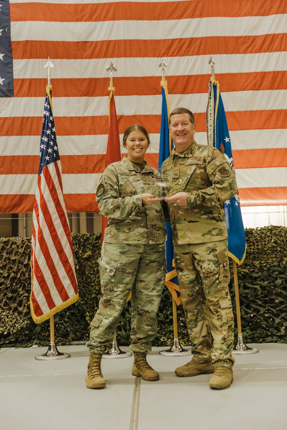 Airmen are recognized at base wide awards ceremony