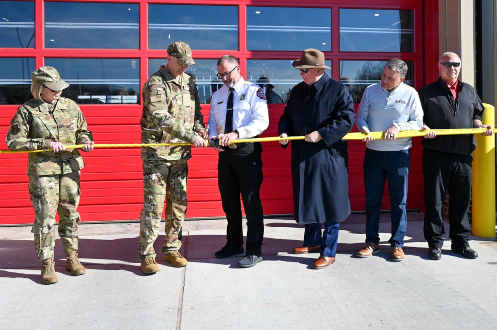 13 years in the making: Altus AFB opens new headquarters fire station