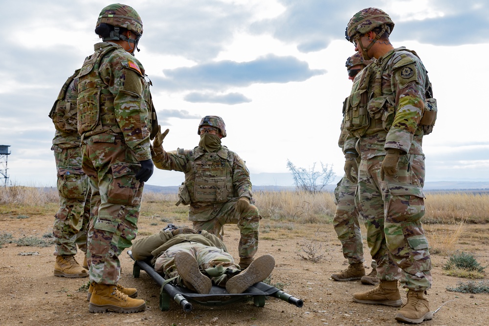 2nd Cavalry Regiment Combat Medics MEDEVAC Rehearsal