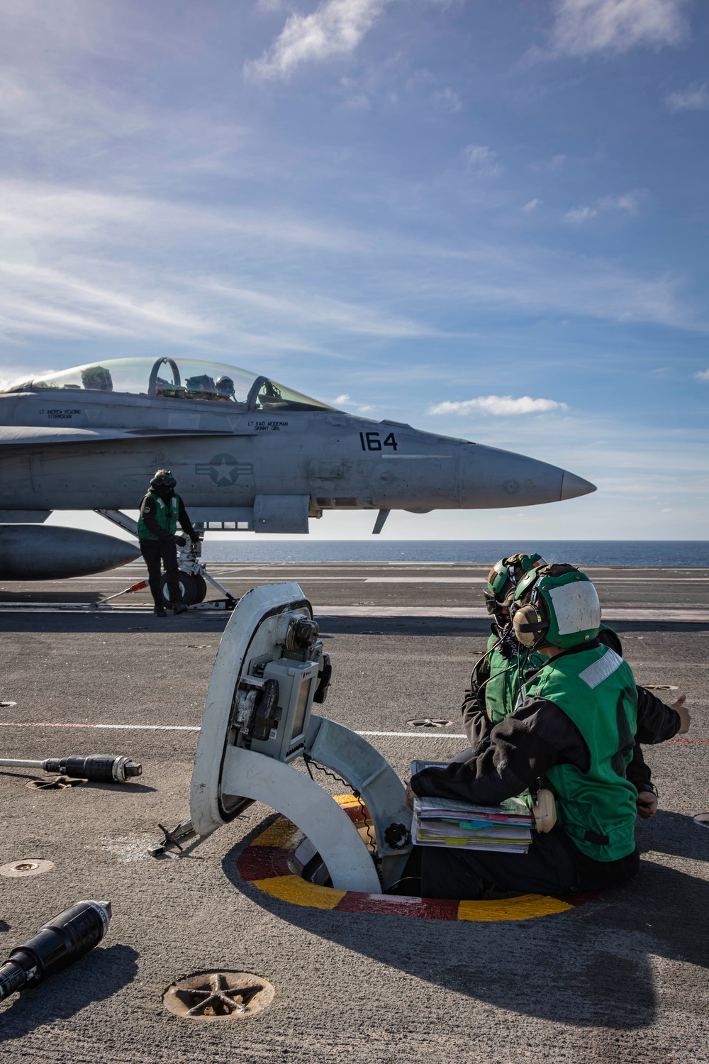 Abraham Lincoln conducts flight operations