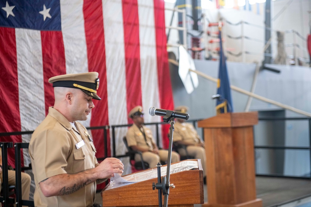 BMCS Collins' Commissioning Ceremony