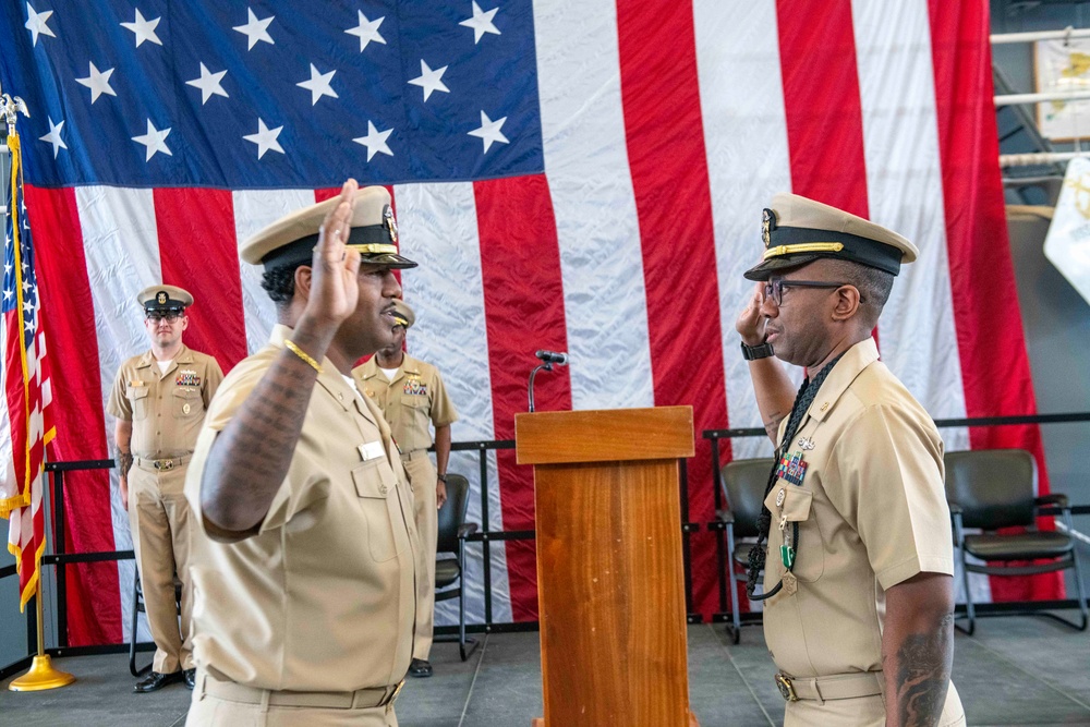 BMCS Collins' Commissioning Ceremony