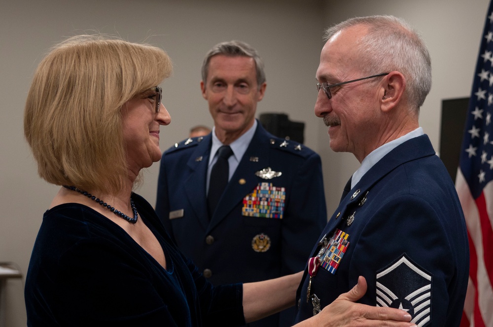 Master Sgt. Ham bids 10th Air Force farewell